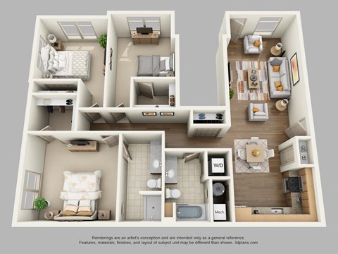 1215 N 62nd Street Studio-3 Beds Apartment for Rent - Photo Gallery 23